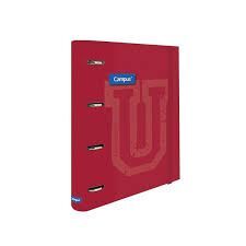 CARPETA CAMPUS SOFT 4A 35MM  RECAMBIO ROJO