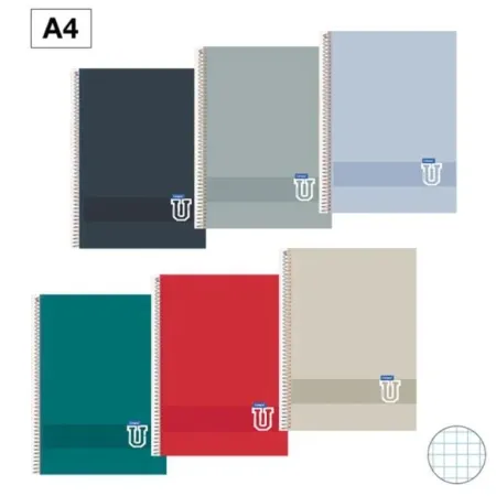 Bloc Campus A4 4X4 T. pp 80H 90Gr Colores Vivos