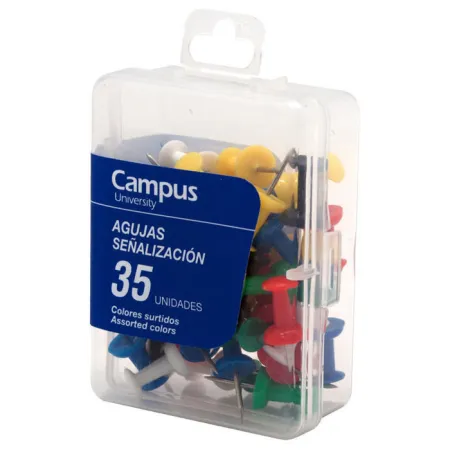 Chinchetas Señalizadoras Colores Surtidos 35 ud.