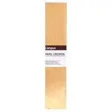 Papel Crespon Campus 50X2M Metalizado Oro