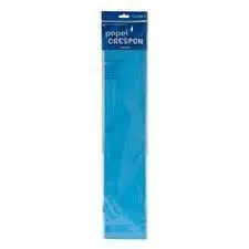 Papel Crespon Campus 50X2M Azul Claro
