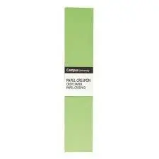 Papel Crespon Campus 50X2M Verde Claro