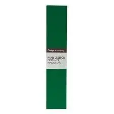 Papel Crespon Campus 50X2M Verde Oscuro