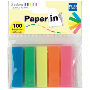 BANDERITAS SEÑALIZADORA MAKRO FLUOR 455