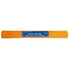 Papel Crespon Campus Extra 50X250 Naranja