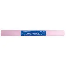 Papel Crespon Campus 50X250Cm Rosa Claro Extra