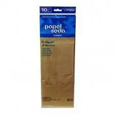 Papel Seda Campus Marron 10H 50X76Cm