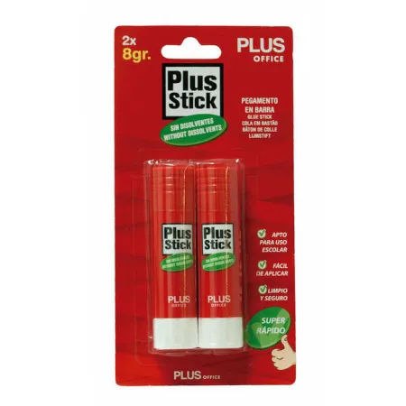 Pegamento Barra 2X8Gr Plus Blister