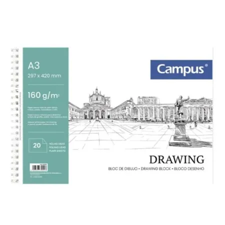 Bloc Dibujo A3 + Microper 20H.