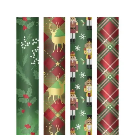 Papel Regalo 70X400Cm Navidad Surtido Campus