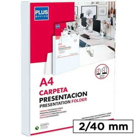 Carpeta A4 Pvc Plus 2A/40Mm