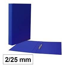 CARPETA CARTON PLUS Fº 2A/25 AZUL