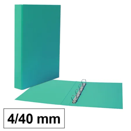 Carpeta Carton Plus Fº 4A/40 Verde