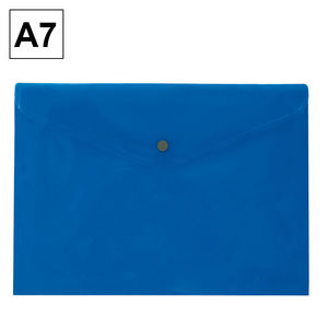 SOBRE PP PLUS A7 BROCHE APAISADO AZUL