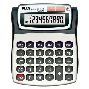 CALCULADORA PLUS SS-180 MARGIN