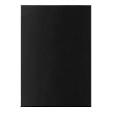 Cubierta A4 Pp 0. 8Mm Negra 100Ud