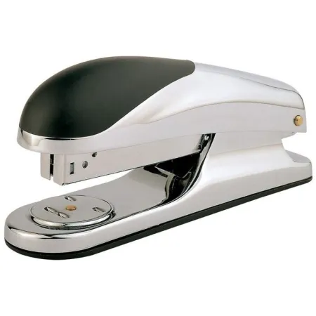 Grapadora Plus 280 Cromada con Goma