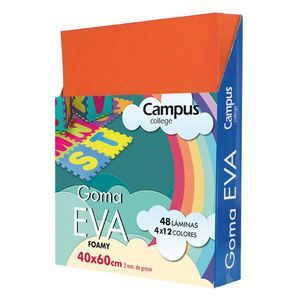 GOMA EVA CAMPUS 40X60 NARANJA