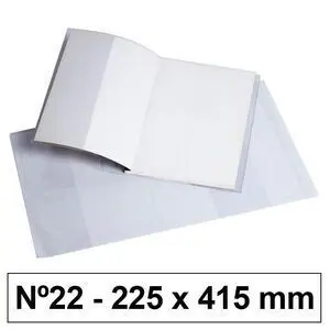 Forro Libros Pvc Nº 22 120M 225X53Mm ud