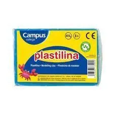 Plastilina Campus 400Gr Azul
