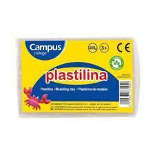 PLASTILINA CAMPUS 400GR BLANCO