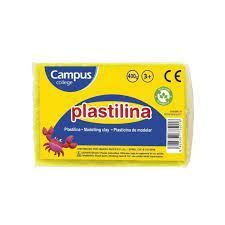 PLASTILINA CAMPUS 400GR AMARILLO