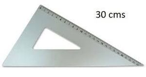 CARTABON ALUMINIO 30CM CAMPUS