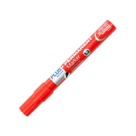 Rotulador Plus Mrker Pernanente 1,3 Rojo 628