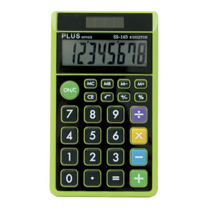 CALCULADORA PLUS SS-165 VERDE