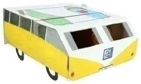 Furgoneta Kids Oxford Estuche Kangoo+4 Bloc Papel Manualidad+Plastilina 12 Colores