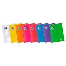 Libreta Oxford A4 4X4 T. pp 48H 90Gr +2 Bolsillos+ Marcapaginas Colores