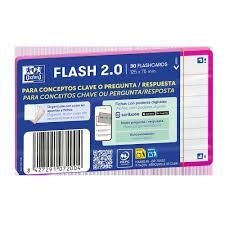 FICHAS OXFORD 125X75MM FUCSIA 5X5 30F.