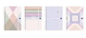 Agenda Escolar Oxford 2026/2027 S/V te Colores Surtidos