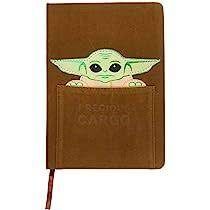 CUADERNO DE NOTAS PIEL THE MANDALORIAN THE CHILD