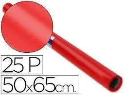 Papel Charol R. 25 H Rojo