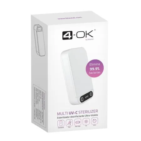 Esterilizador Uv-C Smartphone, Llaves, Mascarilla
