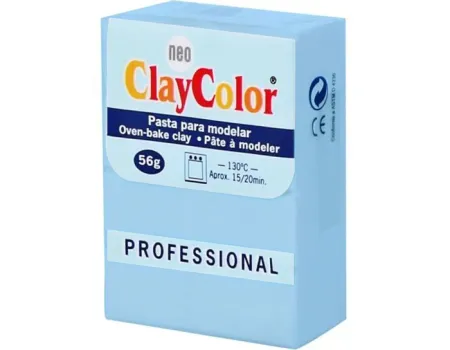 Pasta Polimerica Azul Cielo 56G.
