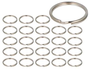 ANILLAS DOBLE PARA LLAVERO 30MM UD