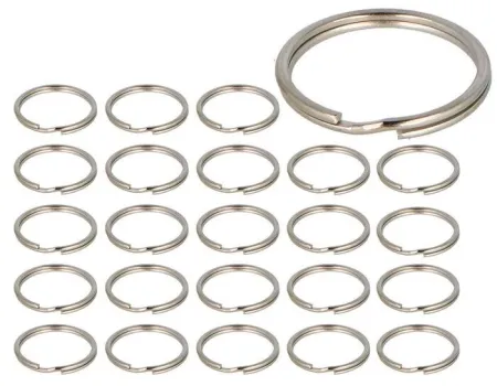 Anillas Doble para Llavero 30Mm ud