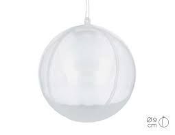 BOLA PLASTICO TRANSPARENTE 8CM 310108