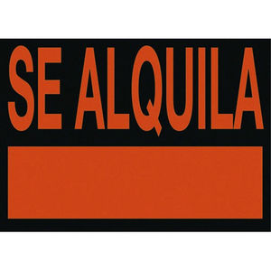 CARTEL SE ALQUILA 50X25 204