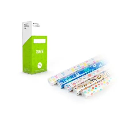 Papel de Regalo Todo Año Rollo de 0,70X2 M.