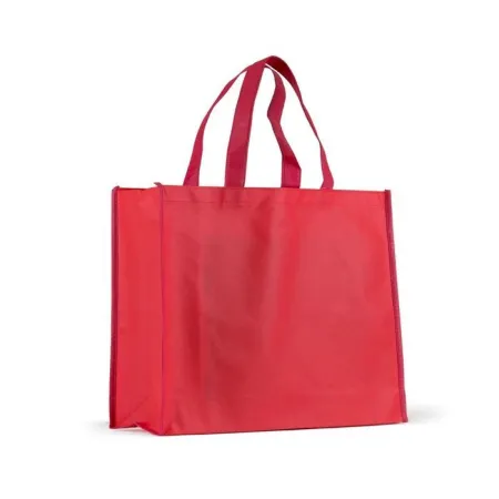 Bolsa Tejido Tnt 30X39X13Cm 80Gr Roja