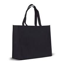 BOLSA TEJIDO TNT 30X39X13CM 80GR  NEGRO