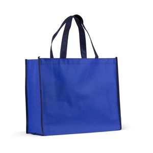 BOLSA TEJIDO TNT 30X39X13CM 80GR AZUL