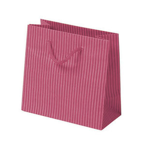 BOLSA PAPEL 14X10,8X5,5CM PURPURA KRAFT