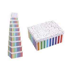 CAJA DECORADA 27X20X13 HAPPY