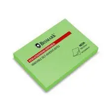 Notas Adhesivas Bismark 76X127 Verde Neon