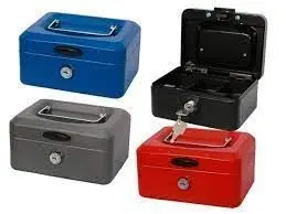 Caja Caudales Bandeja y Cierre Pequeña