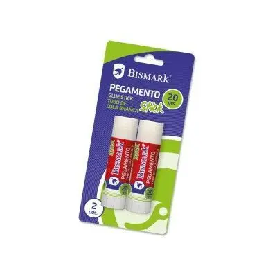 Pegamento Barra 20Gr Bismark 2Ud Blister